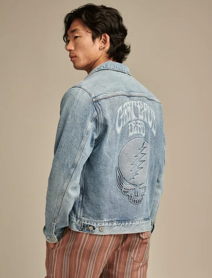 Grateful Dead Steal Your Face Jacket Forever Touring Women Lucky Brand Jackets and Outerwear