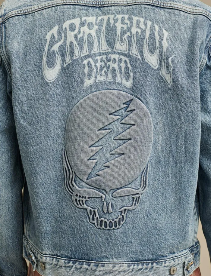 Grateful Dead Steal Your Face Jacket Forever Touring Women Lucky Brand Jackets and Outerwear