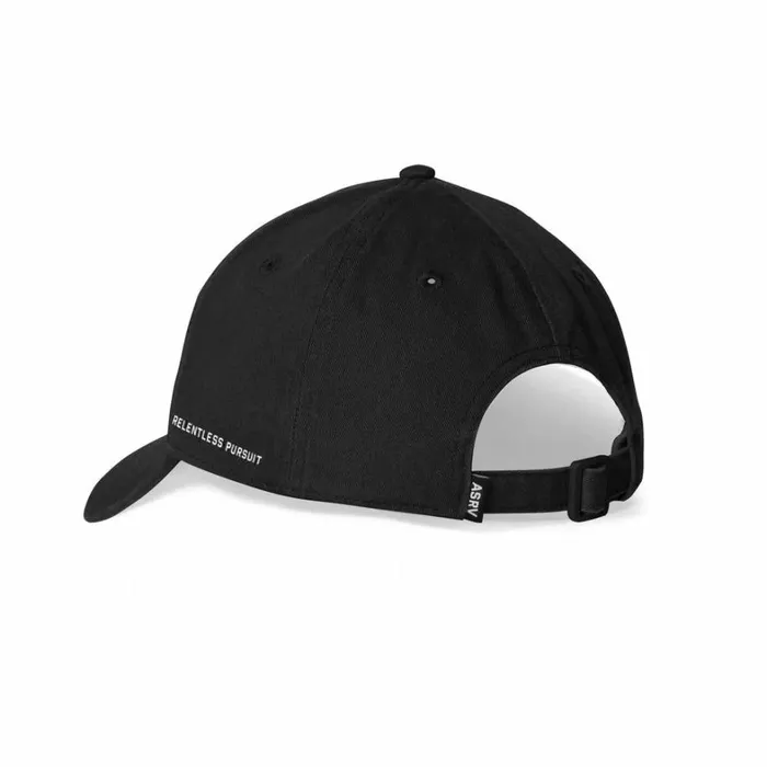 Hats and Headwear Men ASRV Distressed Patch Logo Hat Blackwhite 034wings034