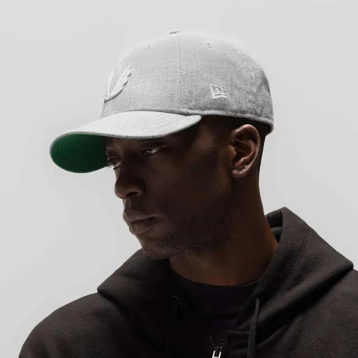 Hats and Headwear Men ASRV New Era 59Fifty Low Profile Hat Heather Greywhite wings
