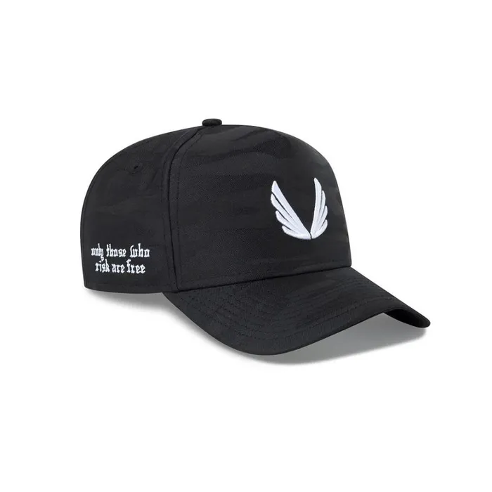 Hats and Headwear Men ASRV New Era 9Forty AFrame Hat Black Camowhite