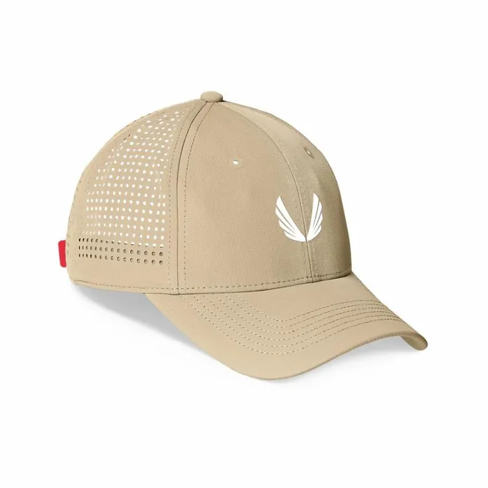 Hats and Headwear Men ASRV Performance Sport Cap Khakiwhite 034wings034