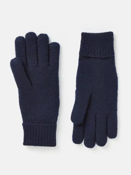 Hats Gloves and Scarves Men Joules Navy Thinsulate Lined Gloves