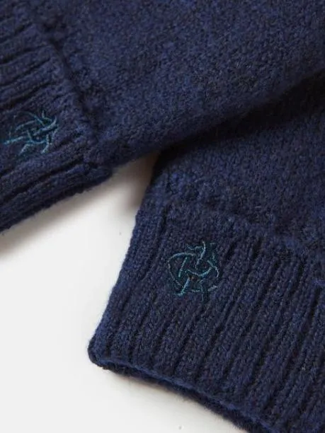 Hats Gloves and Scarves Men Joules Navy Thinsulate Lined Gloves