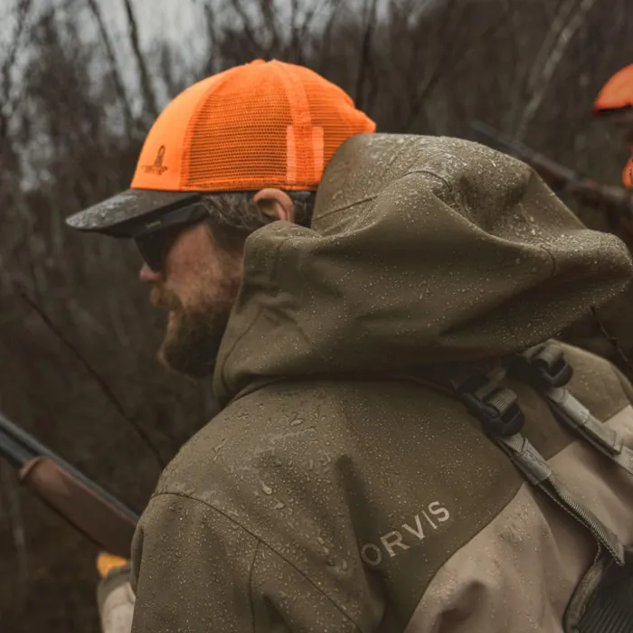 Hats Men Orvis Mesh Back Waxed Brim Hat Pheasant