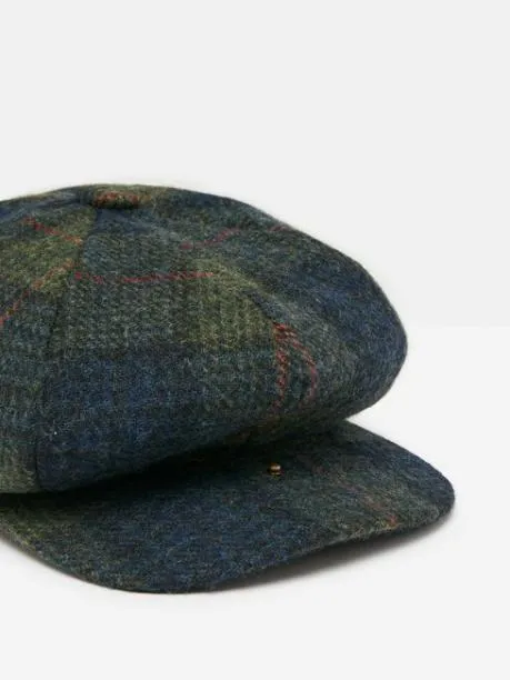 Hats Women Joules GreenBlue Baker Boy Hat