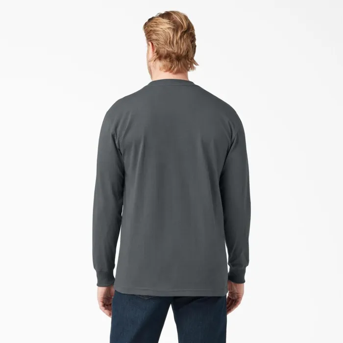 Heavyweight Long Sleeve Pocket TShirt Charcoal Gray Charcoal Gray ch Men Dickies Work Shirts Heavyweight Long Sleeve Pocket TShirt Charcoal Gray Charcoal Gray ch Men Dickies Work Shirts