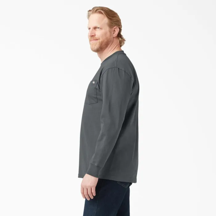 Heavyweight Long Sleeve Pocket TShirt Charcoal Gray Charcoal Gray ch Men Dickies Work Shirts Heavyweight Long Sleeve Pocket TShirt Charcoal Gray Charcoal Gray ch Men Dickies Work Shirts