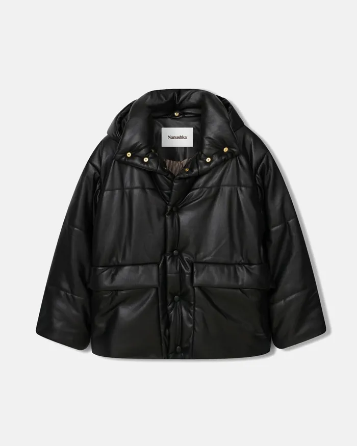 Hide Mens Black Men Nanushka Outerwear and Jackets Hide Mens Black Men Nanushka Outerwear and Jackets
