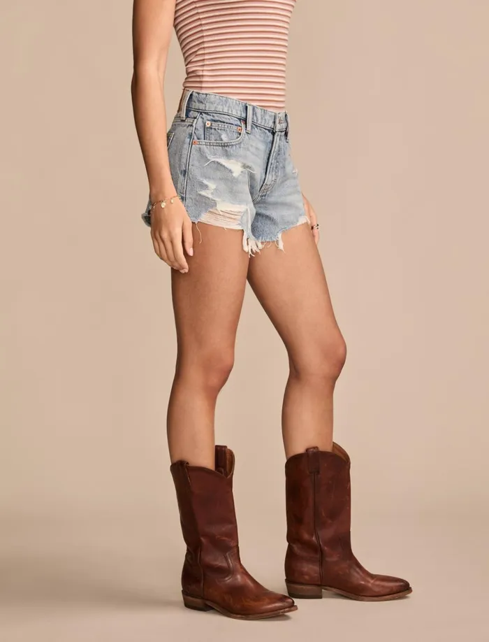 High Rise Mom Short Monaco Women Lucky Brand Shorts