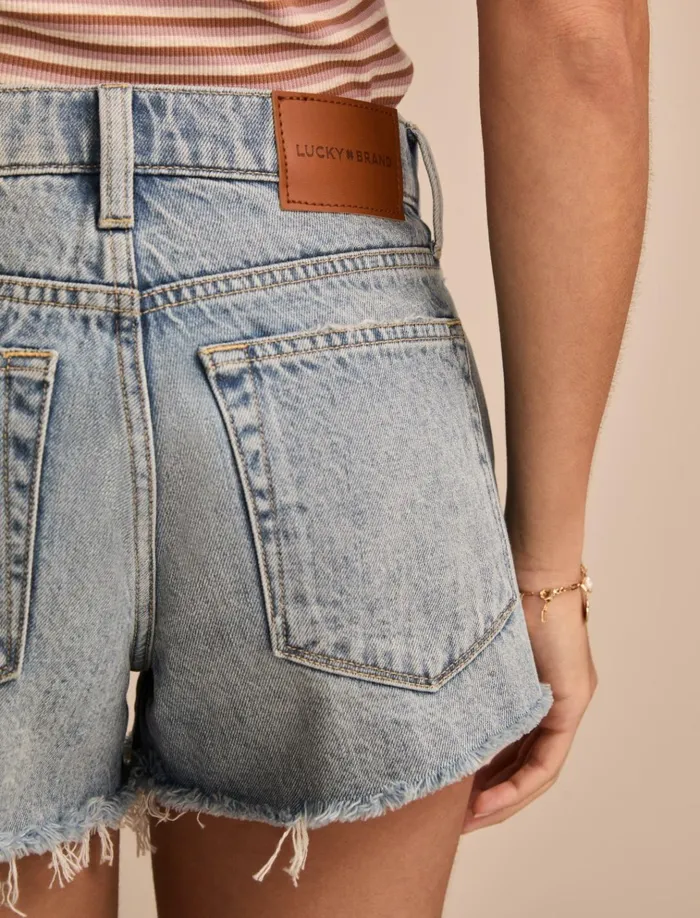High Rise Mom Short Monaco Women Lucky Brand Shorts