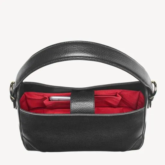 Hobo Bag Black Pebble Women Aspinal Of London Shoulder