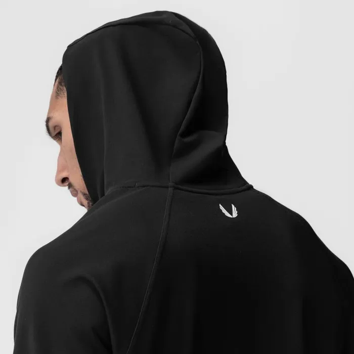 Hoodies and Sweatshirts Men ASRV Performance Fleece Zip Hoodie Black