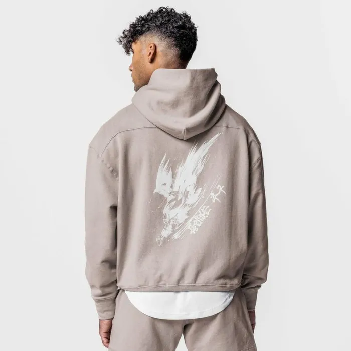Hoodies and Sweatshirts Men ASRV TechTerry Hoodie Etherea Limited