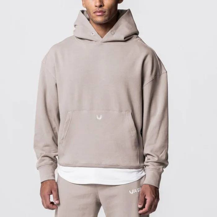 Hoodies and Sweatshirts Men ASRV TechTerry Hoodie Etherea Limited