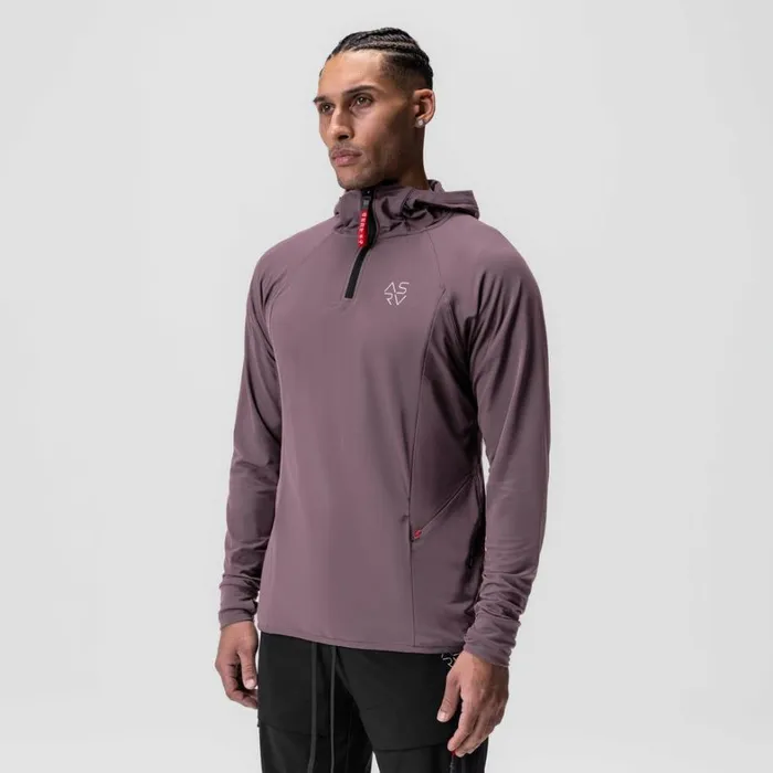 Hoodies and Sweatshirts Men ASRV Thermal Training Hoodie Moonscape 034cyber034