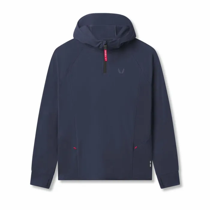 Hoodies and Sweatshirts Men ASRV Thermal Training Hoodie Navy