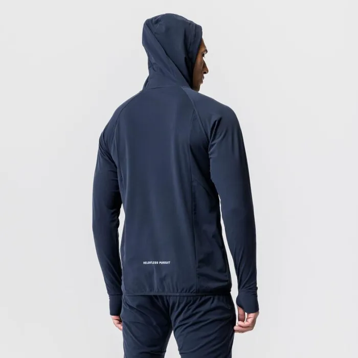 Hoodies and Sweatshirts Men ASRV Thermal Training Hoodie Navy