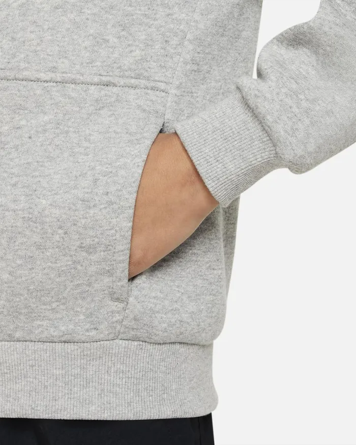 Hoodies And Sweatshirts Kids Nike Sportswear Club Fleece Dark Grey Heatherbase Greywhite
