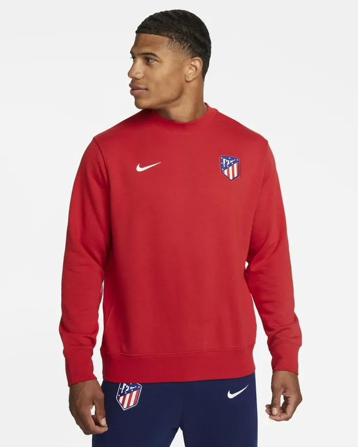 Hoodies And Sweatshirts Men Nike Atltico Madrid Sport Redwhite