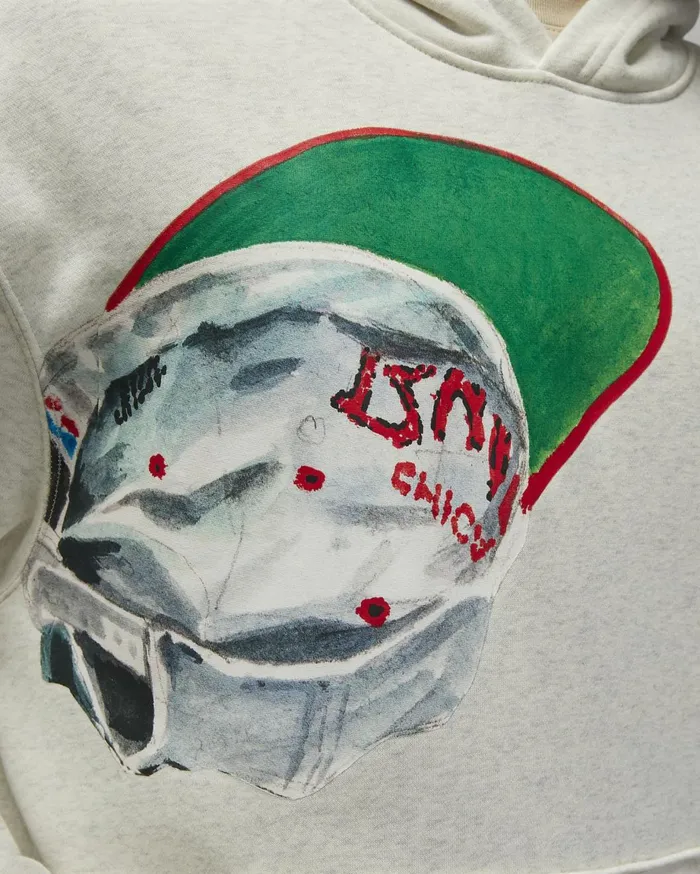 Hoodies And Sweatshirts Men Nike Jordan Artist Series By Jacob Rochester Oatmeal Heathersailuniversity Red