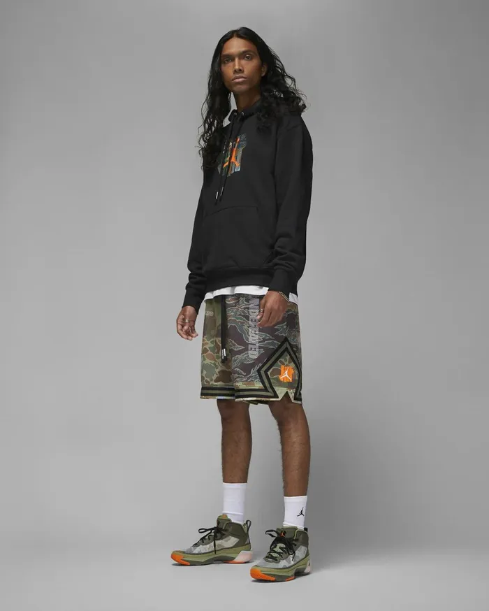 Hoodies And Sweatshirts Men Nike Jordan X UNDEFEATED Black