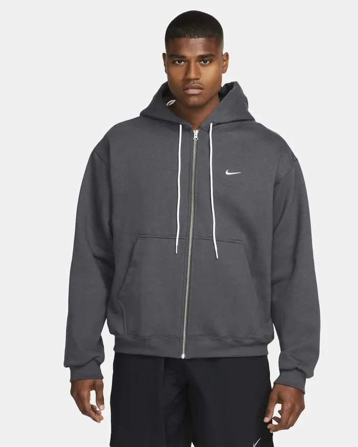 Hoodies And Sweatshirts Men Nike Made In The USA Dark Smoke Greywhite