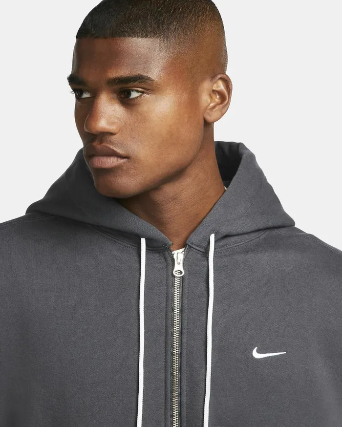 Hoodies And Sweatshirts Men Nike Made In The USA Dark Smoke Greywhite