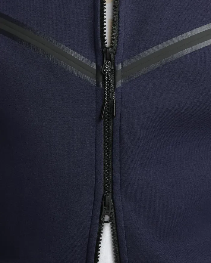 Hoodies And Sweatshirts Men Nike Paris SaintGermain Tech Fleece Windrunner Blackened Bluegold Suede