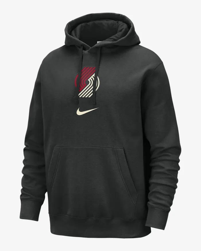 Hoodies And Sweatshirts Men Nike Portland Trail Blazers Club Fleece City Edition Black Hoodies And Sweatshirts Men Nike Portland Trail Blazers Club Fleece City Edition Black