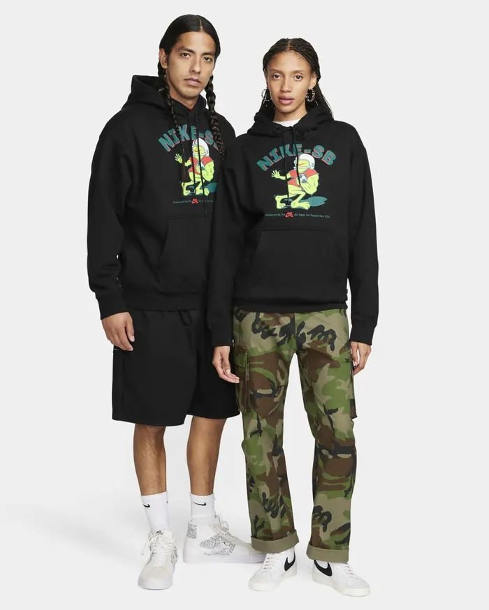 Hoodies And Sweatshirts MenWomen Nike SB Black