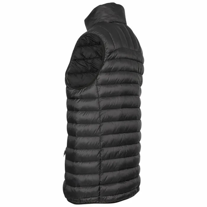 Hoppers Lightweight Down Gilet Black Men Trespass Down Jackets