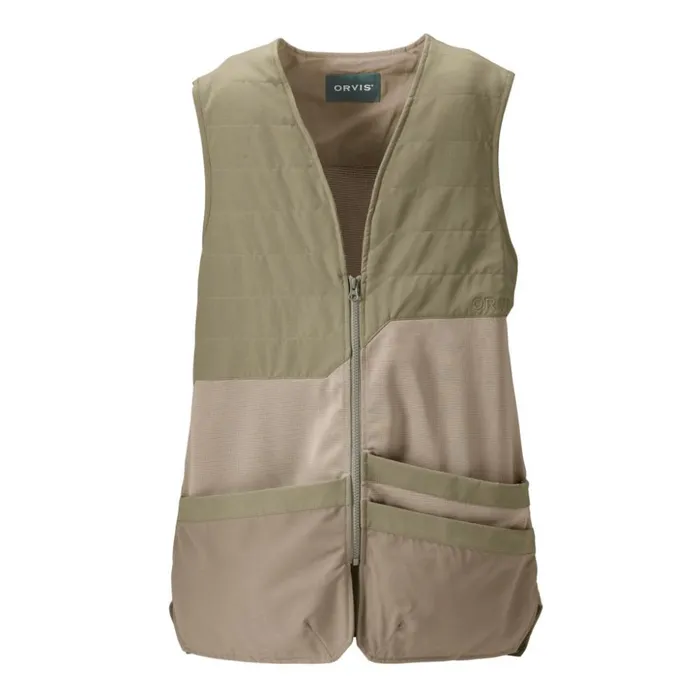 Hunting MenWomen Orvis Clays Mesh Shooting Vest Dusty Olive