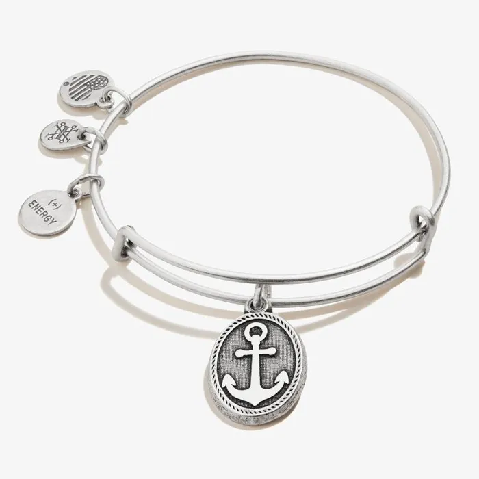 Iconic Women Alex And Ani Anchor Charm Bangle Rafaelian Gold