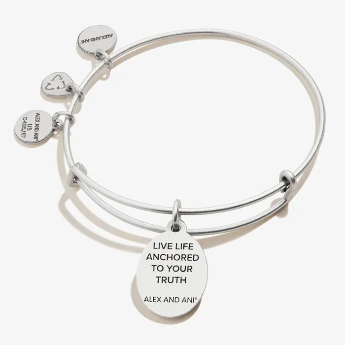 Iconic Women Alex And Ani Anchor Charm Bangle Rafaelian Gold