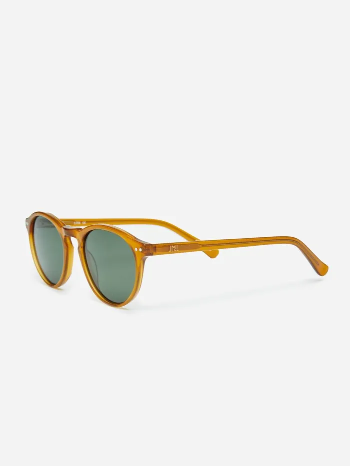 JMclaughlin Bartleby Sunglasses Dark Yellowgreen Women Eyewear