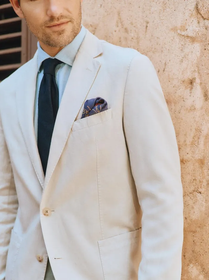 JMclaughlin Lisbon Sport Coat Stone Men Jackets and Outerwear