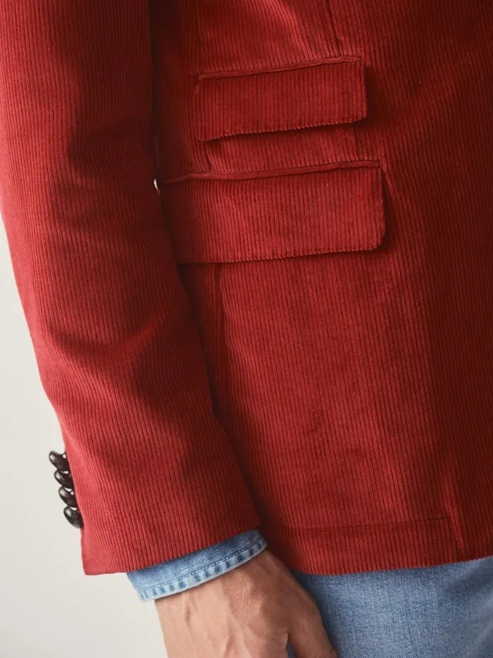 JMclaughlin Suffolk Corduroy Sport Coat Berry Men Jackets and Outerwear JMclaughlin Suffolk Corduroy Sport Coat Berry Men Jackets and Outerwear