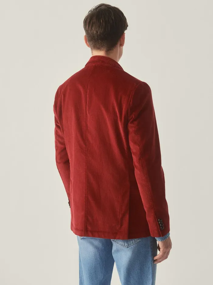 JMclaughlin Suffolk Corduroy Sport Coat Berry Men Jackets and Outerwear JMclaughlin Suffolk Corduroy Sport Coat Berry Men Jackets and Outerwear