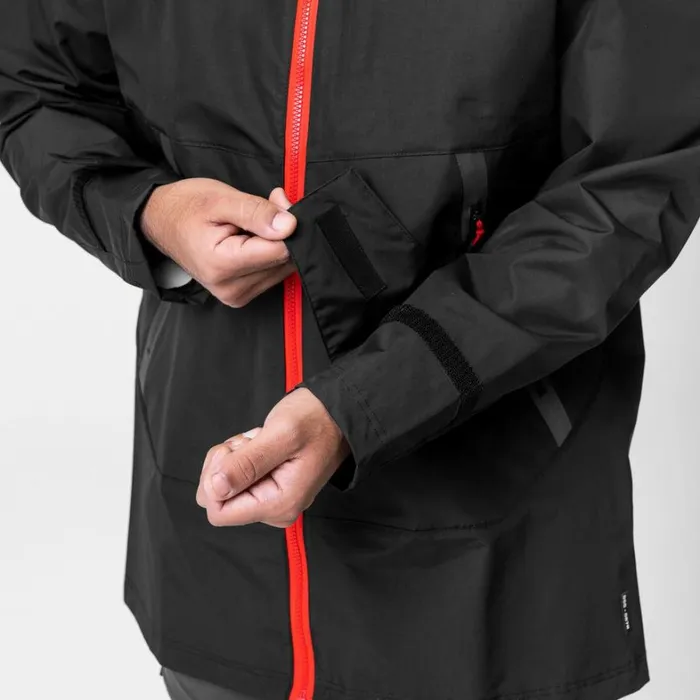 Jackets and Outerwear Men ASRV Hipora AQUAzip Tech Parka Black