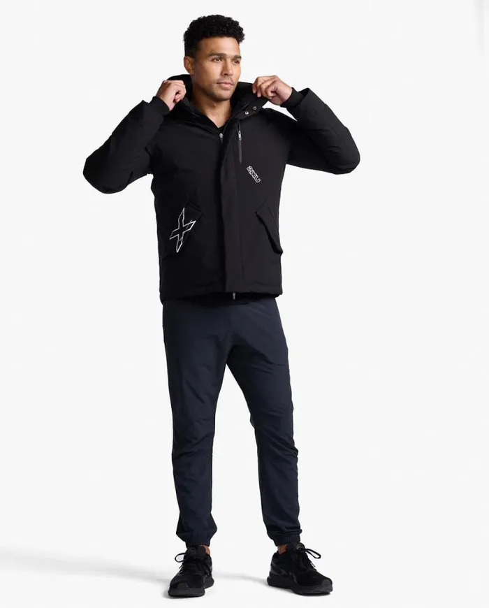Jackets and Vests Mens 2XU Commute Insulation Jacket Black