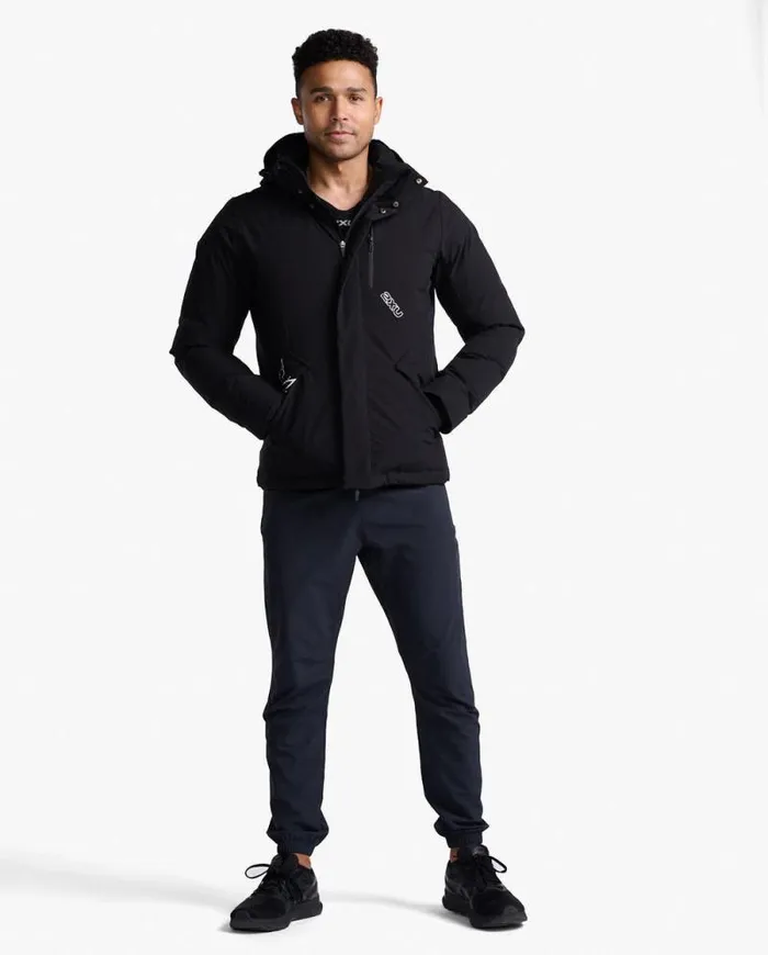 Jackets and Vests Mens 2XU Commute Insulation Jacket Black