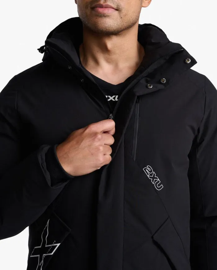 Jackets and Vests Mens 2XU Commute Insulation Jacket Black