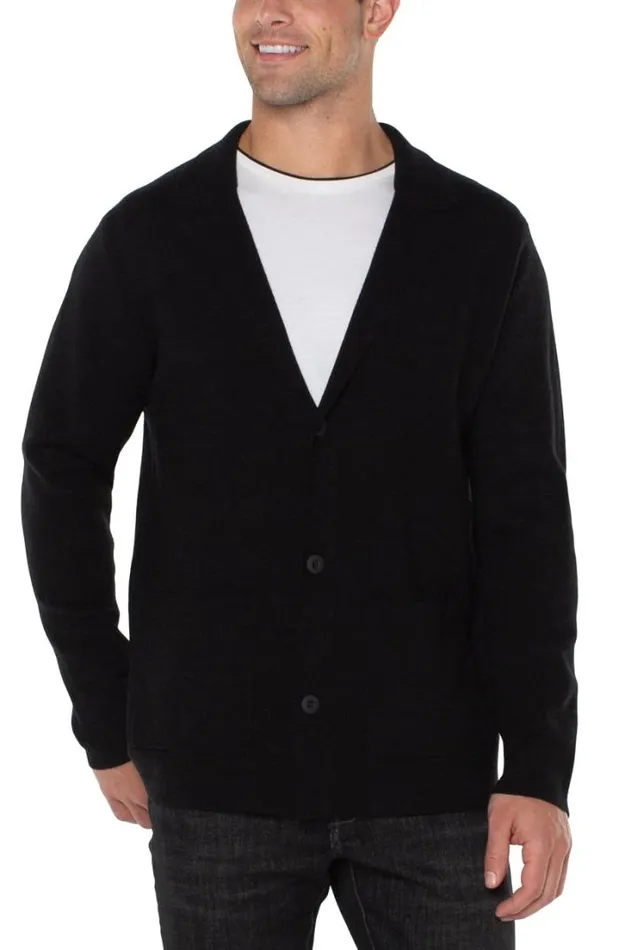 JACKETS Men Liverpool Los Angeles SWEATER BLAZER Black
