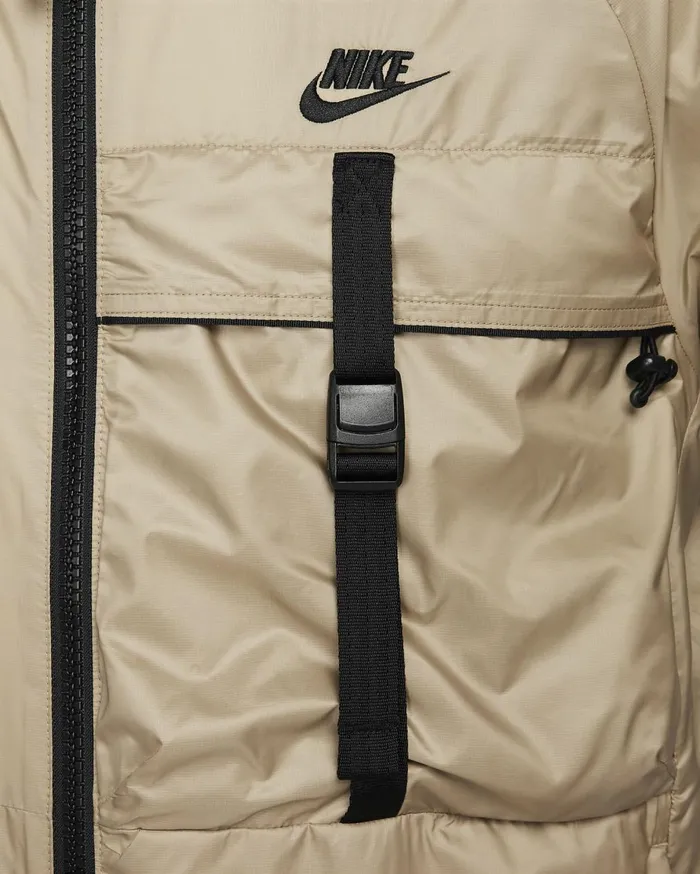 Jackets Men Nike Sportswear Tech Woven Khakiblack