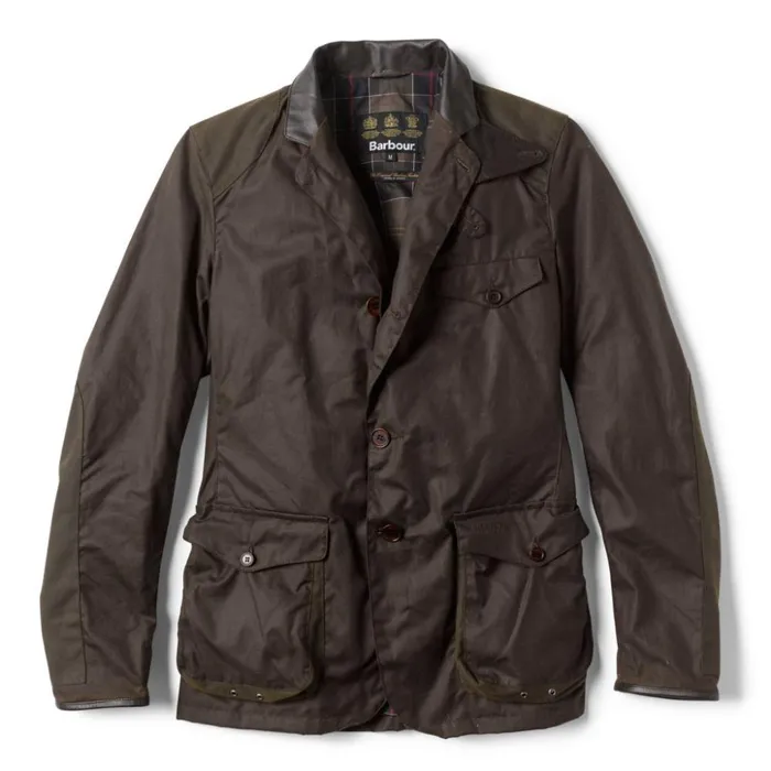 Jackets Men Orvis Barbour Beacon Sports Jacket Olive