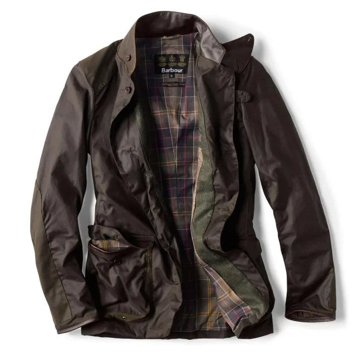 Jackets Men Orvis Barbour Beacon Sports Jacket Olive