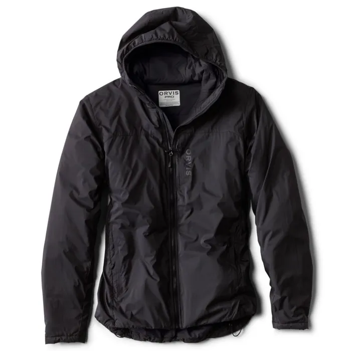 Jackets Men Orvis Mens PRO Insulated Hoodie Blackout