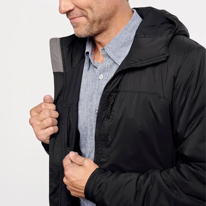 Jackets Men Orvis Mens PRO Insulated Hoodie Blackout