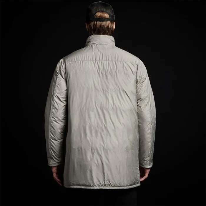 JacketsOuterwear Men James Perse Down Filled Trench Concrete